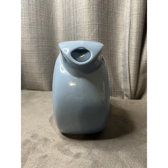 Fiesta Homer Laughlin Fiesta Ware Periwinkle Blue Disc Pitcher Retired Color 70s - Picture 6 of 9